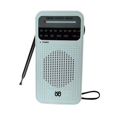  Đài phát thanh AM/FM toàn kênh cầm tay - Màu Trắng 