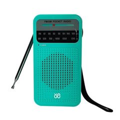  Đài phát thanh AM/FM toàn kênh cầm tay - Màu Xanh 