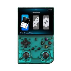  Máy chơi game cầm tay ANBERNIC RG35XXPro Green – Màn hình 3,5 inch, Linux 64-bit, 64G+128G 