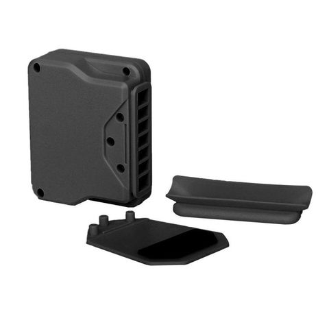 Bộ tản nhiệt khí thải cho Nintendo Switch / Switch 2 Black – Có hiển thị nhiệt độ