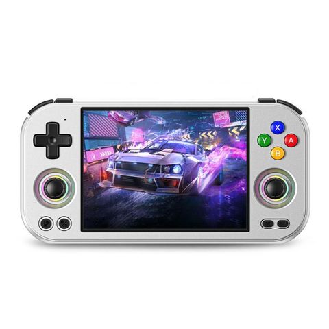 Máy chơi game ANBERNIC RG 477M Android 14 Trắng – Mạnh mẽ, AI hỗ trợ, màn hình LTPS 4,7 inch