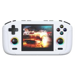  Máy chơi game cầm tay mã nguồn mở RK35H Màu Trắng – Hỗ trợ chơi trực tuyến, giả lập 3D, mở rộng thẻ TF đến 256GB 