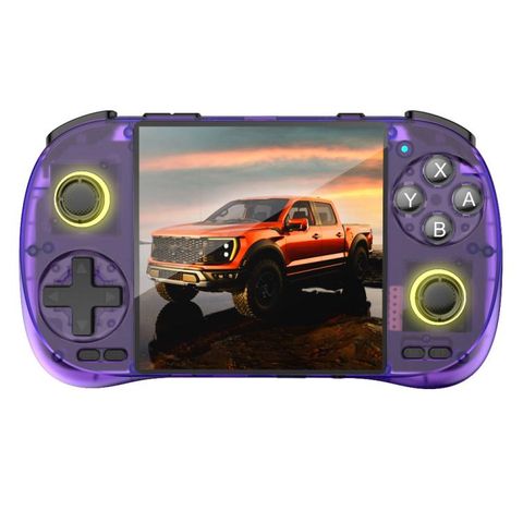 Máy chơi game D40Max Purple – 4 inch HD, Android 10, WiFi, Lưu trữ 16G + 64G