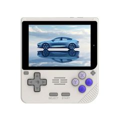  Máy chơi game cầm tay POWKIDDY V10 Retro White - 3,5 inch IPS OCA Full Fit, Quad-Core Cortex-A35 1,5 GHz 64G 