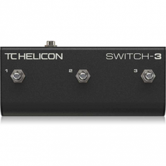  TC HELICON SWITCH-3 Footswitches for Voice Processors 