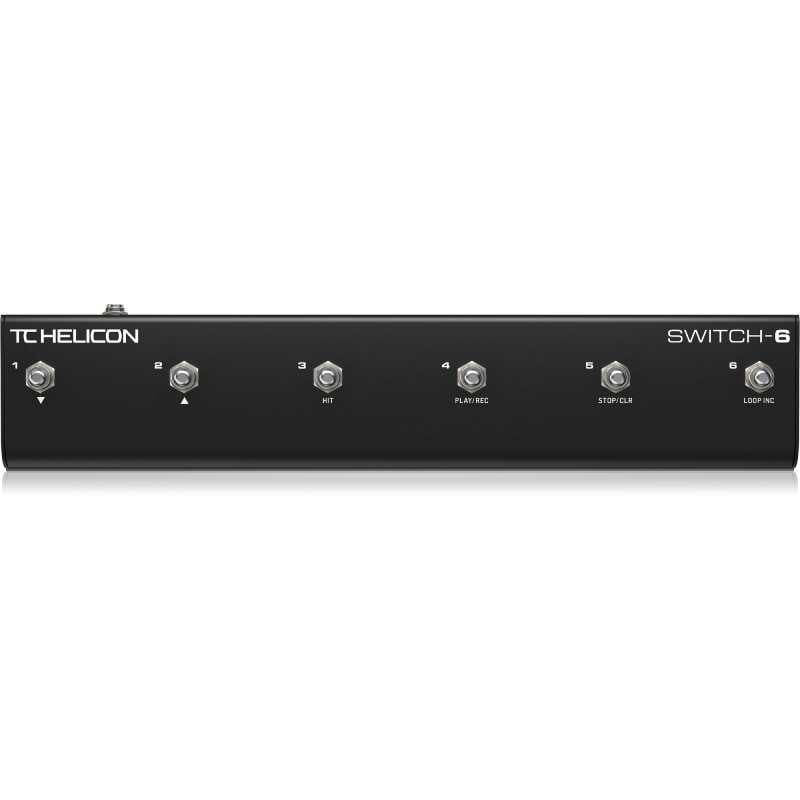 Ảnh minh họa TC HELICON SWITCH-6 Footswitches for Voice Processors 1