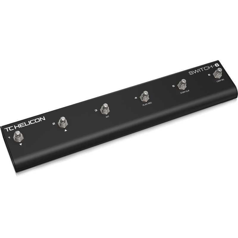 Ảnh minh họa TC HELICON SWITCH-6 Footswitches for Voice Processors 2