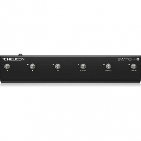 TC HELICON SWITCH-6 Footswitches for Voice Processors