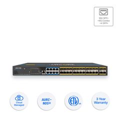  Thiết bị Switch doanh nghiệp Aurcore AES4010 16 x GE SFP 