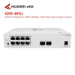  Switch PoE HUAWEI eKit S210-8P2J 