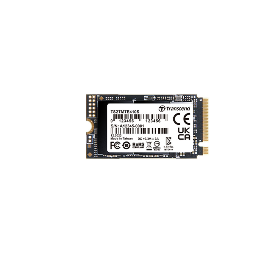 Ổ Cứng SSD Transcend MTE410S 2TB – M.2 2242 PCIe Gen4 x4 (Đọc 5000MB/s - Ghi 4300MB/s)-(TS2TMTE410S)