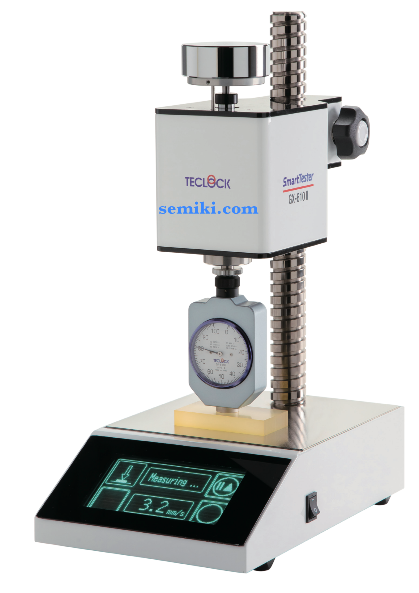 TECLOCK GX610II thiết bị đo độ cứng cao su điện tử tự động