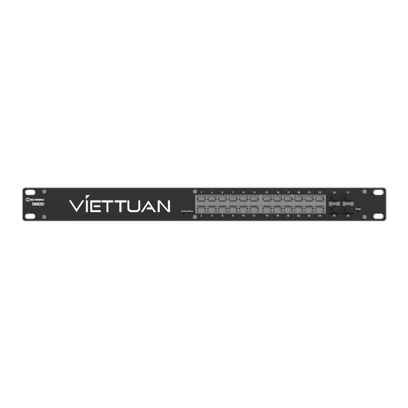 Ảnh minh họa Teltonika SWM281 Gigabit Ethernet Managed Switch (24 Port) 1