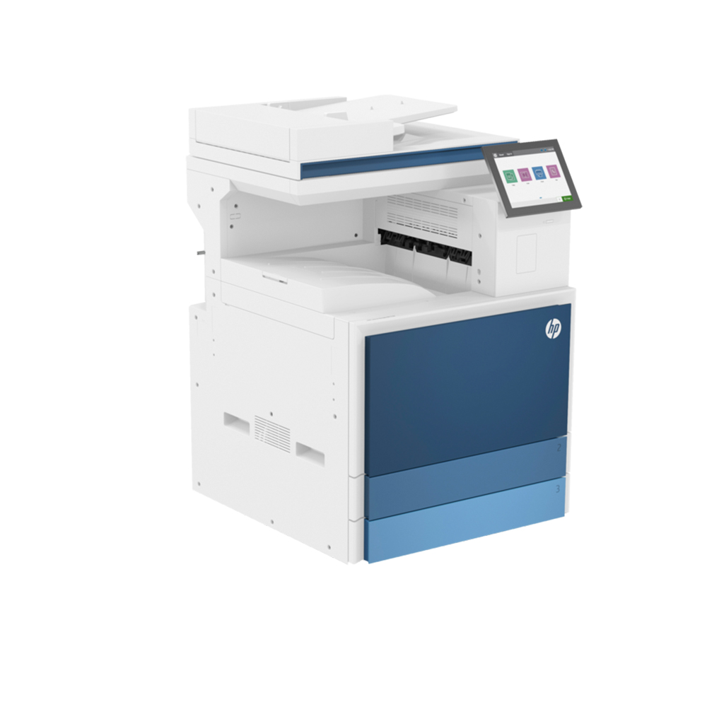 Ảnh minh họa Máy photocopy màu đa chức năng HP Color LaserJet Managed MFP E785dn Printer (Tốc độ 28)_5QJ83A(Cơ sở) + 8EP54AAE (Giấy phép tốc độ in) (In | Copy | Scan | A3 | A4) 2