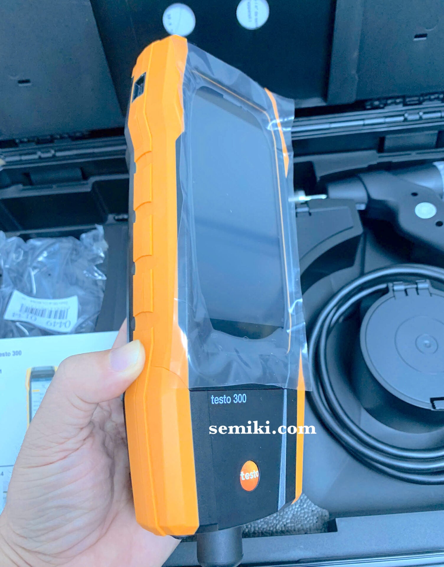 Ảnh minh họa TESTO 300 Longlife kit 1 thiết bị đo khí thải O2, CO 4,000 ppm 3