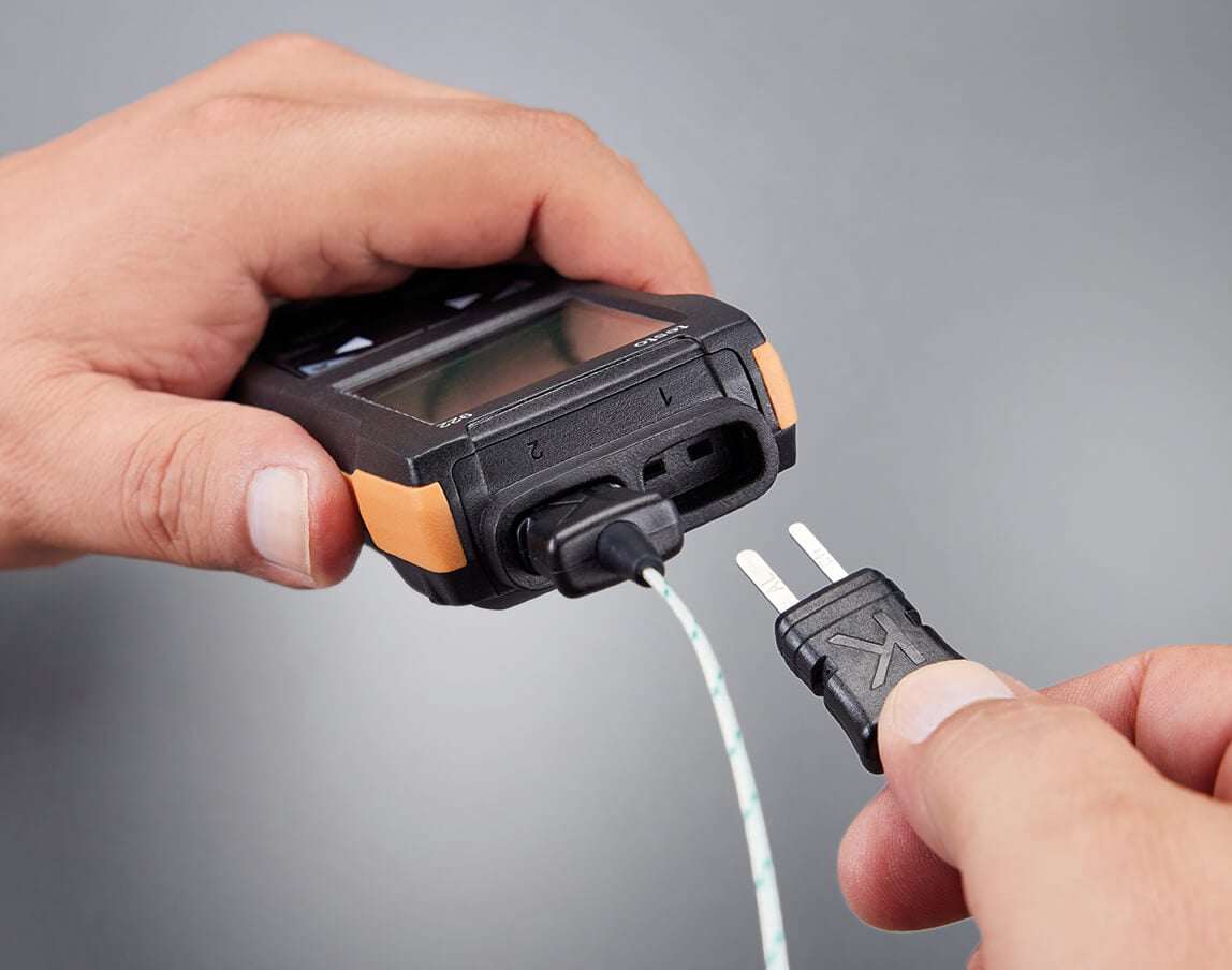 Ảnh minh họa testo 922 – Máy đo nhiệt độ 2 kênh (TC loại K) – Kết nối App 3