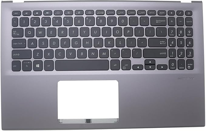 Thay Vỏ Laptop Asus Vivobook 15 X512D X512F X512U X512J Upper Case with Backlit Keyboard US 90NB0K93-R32US0 13N1-6TA0821 13NB0M93AP0111 New Replacement Palmrest for Zin