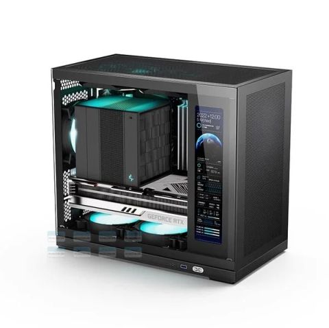 Thùng máy Shiny Snake G500 LCD Mini ITX