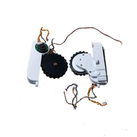 Thay bánh xe trái, phải Robot hút bụi lau nhà Mijia Vacuum Mop P