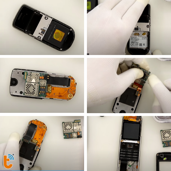 Ảnh minh họa Thay dây nguồn Nokia 8800 2