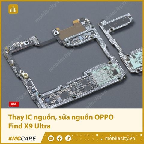 Thay IC nguồn, khắc phục lỗi nguồn OPPO Find X9 Ultra