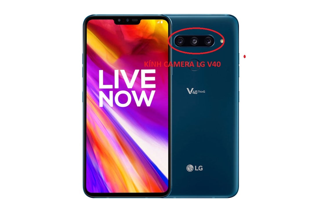 Thay kính camera LG V40 chính hãng