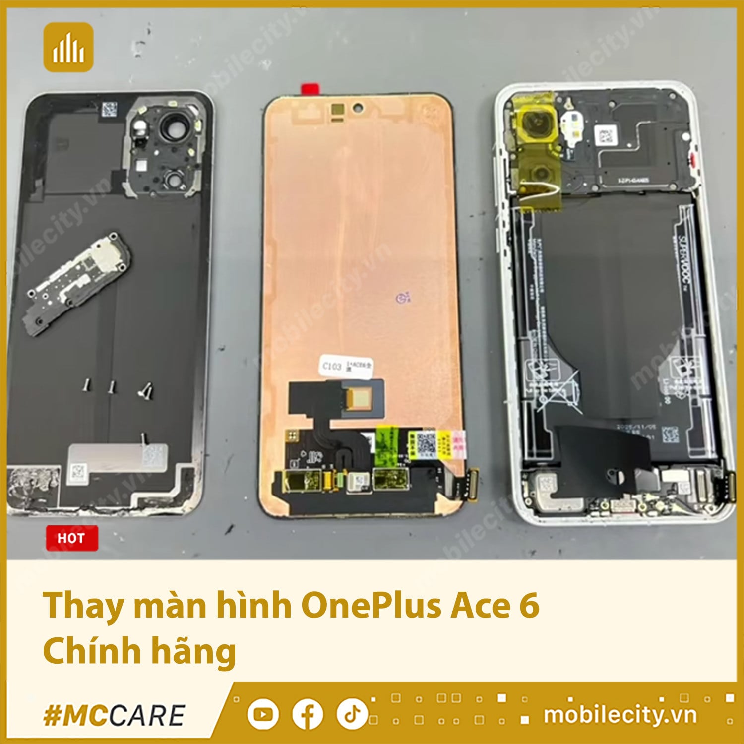 Thay màn hình OnePlus Ace 6 Chính hãng