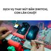 thay nút bấm (switch), con lăn chuột