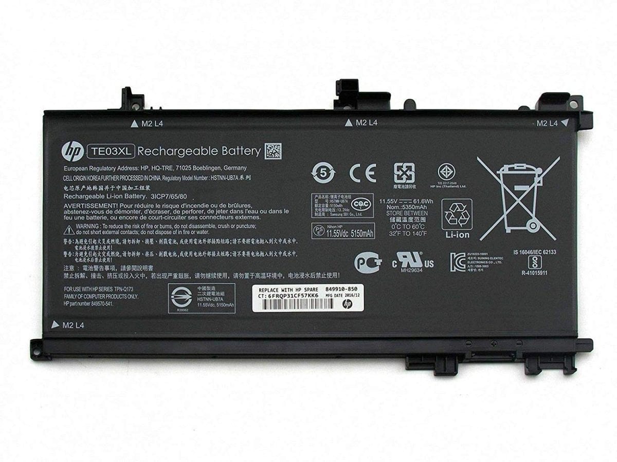 Thay Pin HP 15-da1023TU