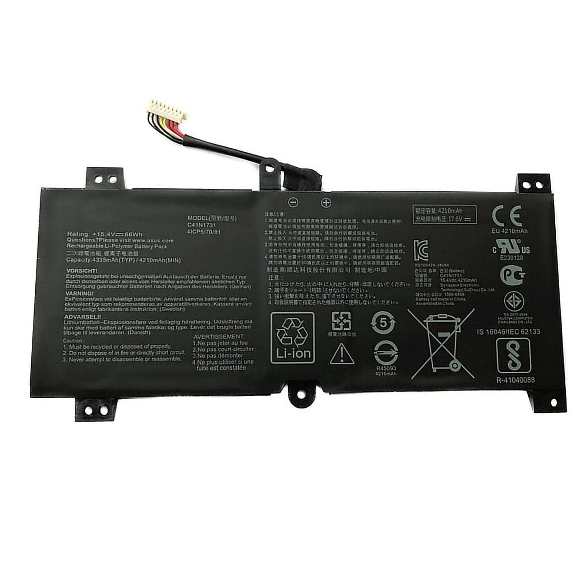 Thay Pin Laptop Asus ROG Strix SCAR II GL504