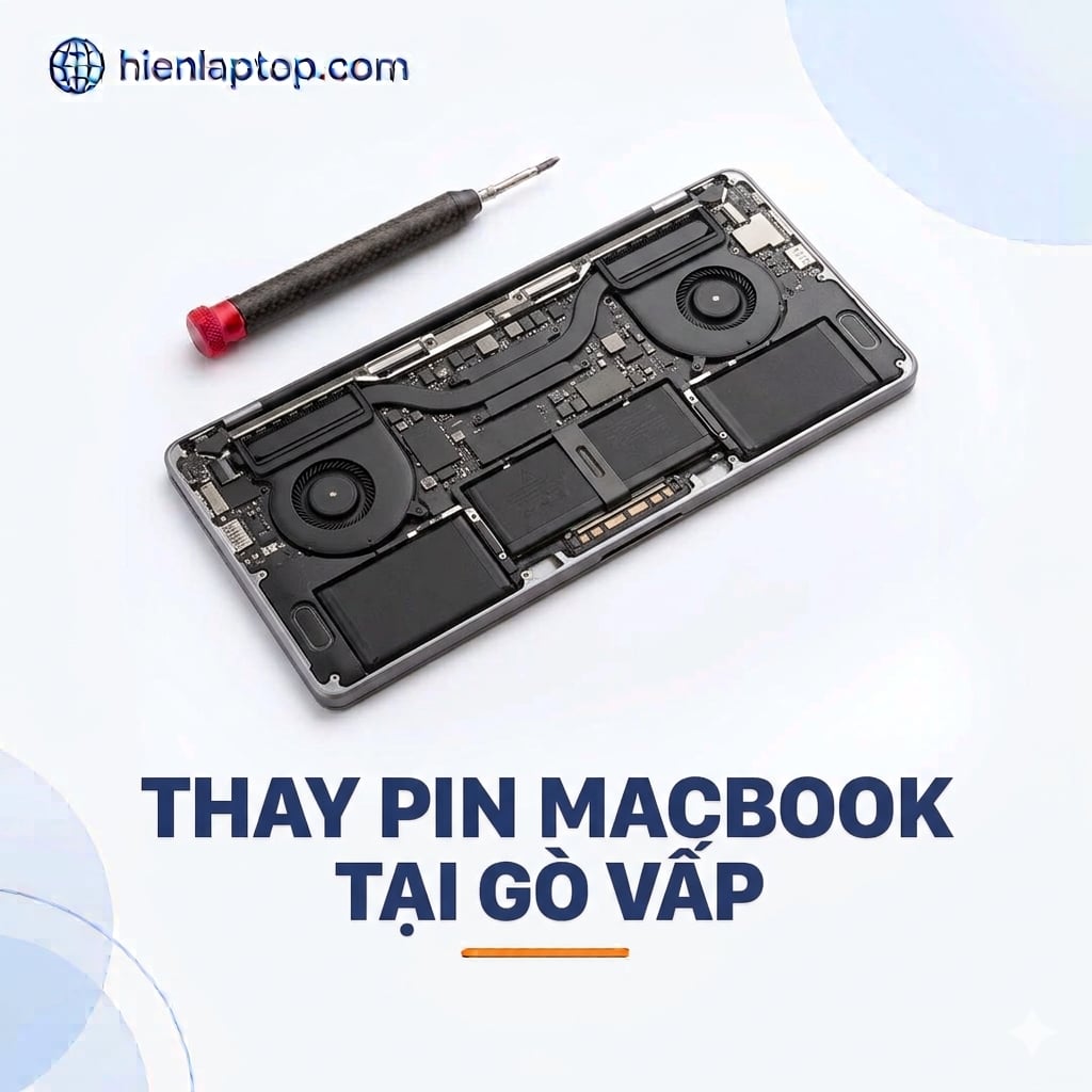 Thay Pin Macbook Tại Gò Vấp