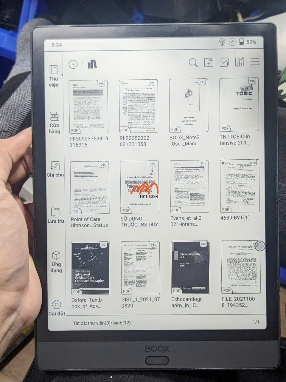 Ảnh minh họa Thay pin máy đọc sách Boox Note 3 3
