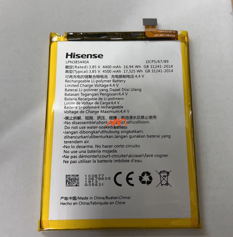 Ảnh minh họa Thay pin máy đọc sách Hisense A5 / A6 / A9 2