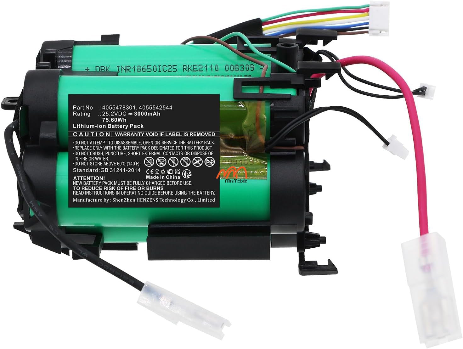 Thay pin máy hút bụi Electrolux PQ91-3BW
