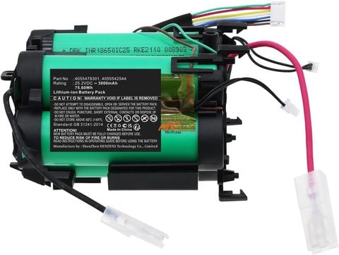 Thay pin máy hút bụi Electrolux PQ91-3BW