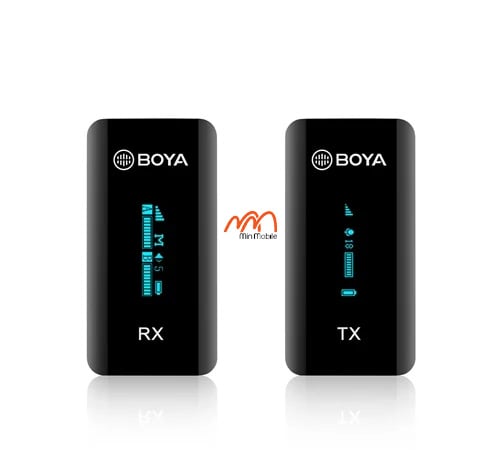 Ảnh minh họa Thay pin Mic Thu Âm Chuyên Nghiệp BOYA BY-XM6 S1 2