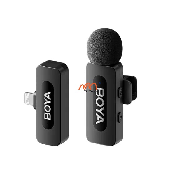 Ảnh minh họa Thay Pin microphone không dây Boya BY-V10 / BY-V20 3