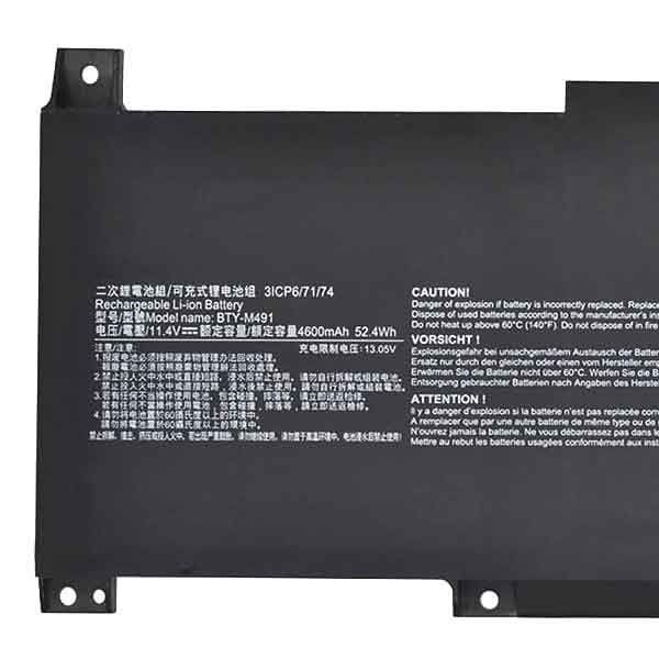 Ảnh minh họa Thay pin MSI Modern 14 B11MOU, BTY-M49 Zin 1