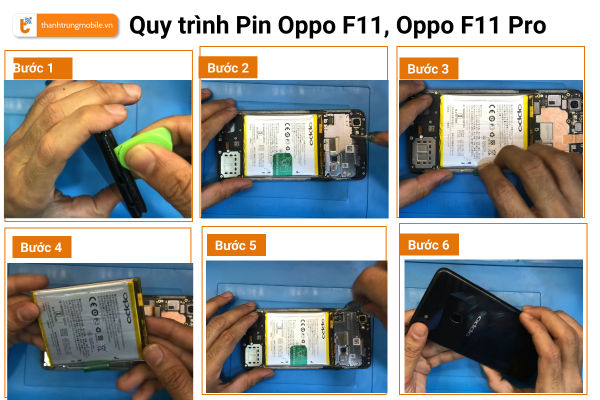 Ảnh minh họa Thay pin Oppo F11 | Oppo F11 Pro 3