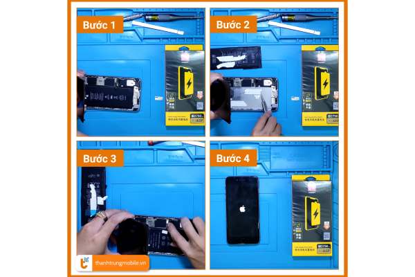Ảnh minh họa Thay Pin Pisen iPhone 6S Plus | iPhone 6S | iPhone 6 Plus | iPhone 6 1