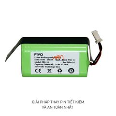  Thay Pin Robot Hút Bụi Eufy 11S - T2108 