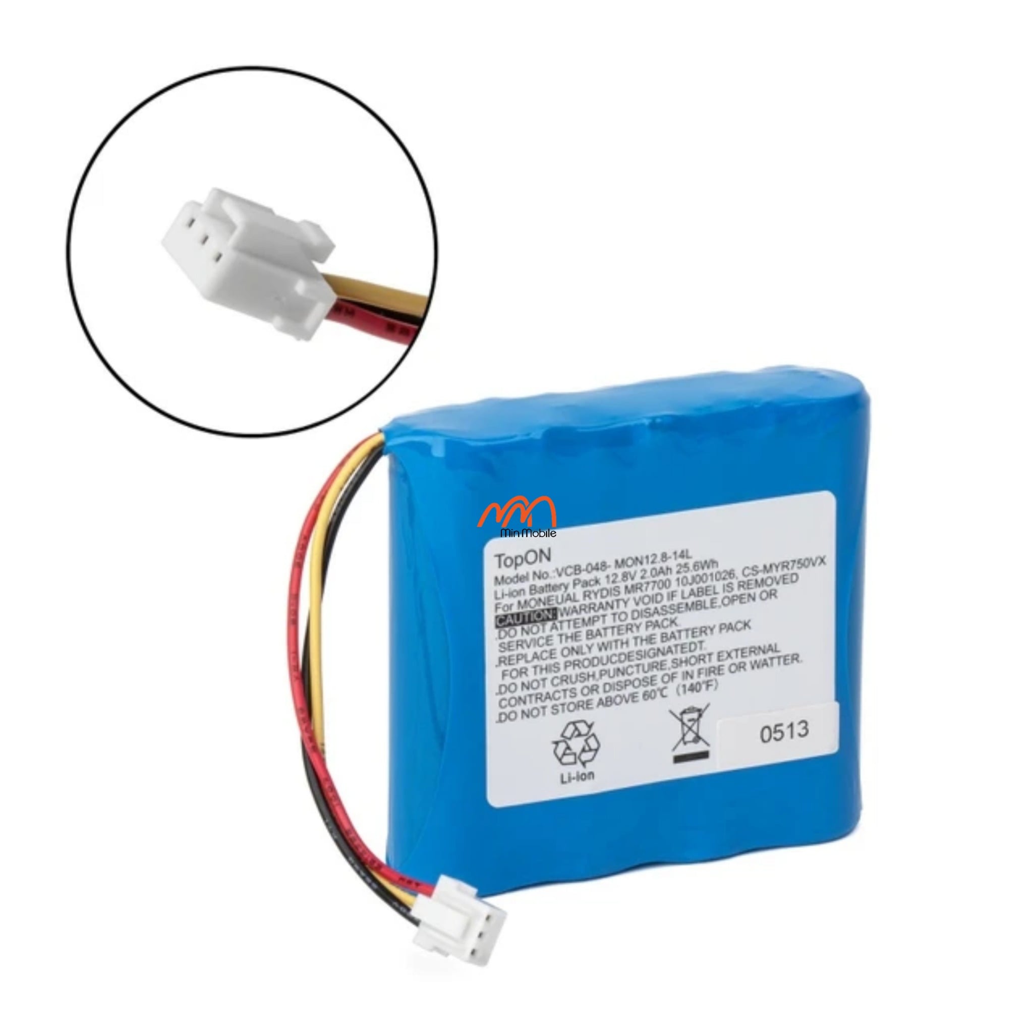 Ảnh minh họa Thay Pin Robot Hút Bụi Moneual Rydis MR7700 1