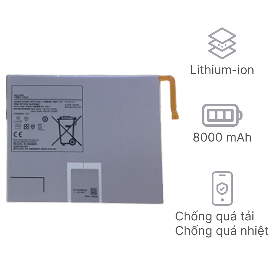 Ảnh minh họa Thay pin Samsung Galaxy Tab S8 (X700 X706) chính hãng 1
