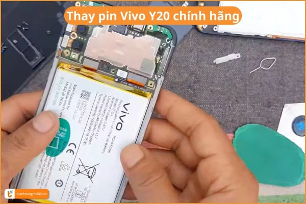 Ảnh minh họa Thay pin Vivo Y20 | Y20S 1