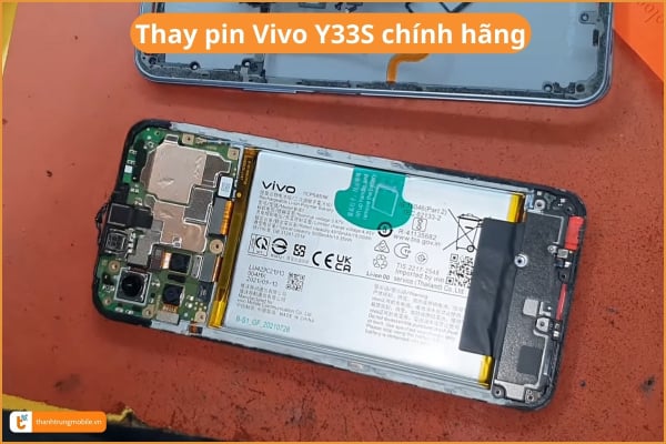 Ảnh minh họa Thay pin Vivo Y33S | Y33 | Y33T 1