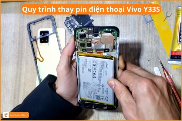 Ảnh minh họa Thay pin Vivo Y33S | Y33 | Y33T 2