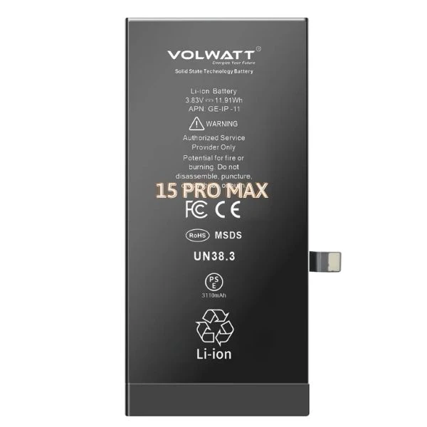 Ảnh minh họa Thay pin Volwatt iPhone 15 Pro Max 1