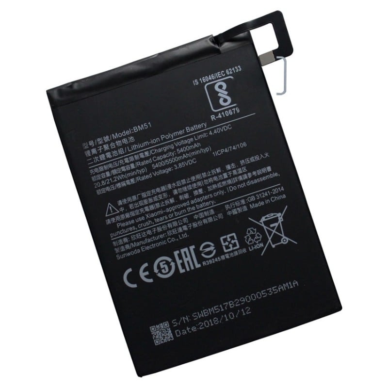 Thay Pin Xiaomi 12X (đã bao gồm công)