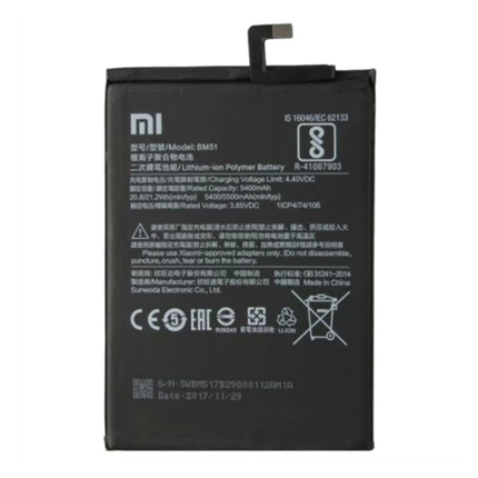 Thay pin Xiaomi Mi Max 3 (BM51)