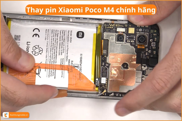 Ảnh minh họa Thay pin Xiaomi Poco M4 | M4 Pro 3